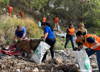 Ponte Nuevo, Ponte Mundial hace equipo con DALTILE para limpiar Río Santa Catarina
