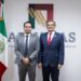 Se reúne Américo con nuevo titular de Aduanas; impulsa proyectos estratégicos en Tamaulipas