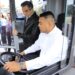 Supervisa gobernador unidades del nuevo sistema de transporte público de Tamaulipas