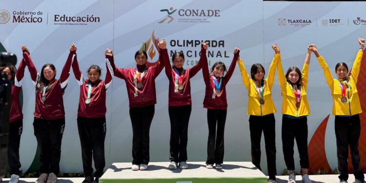 Tamaulipas “se llena” de oro en el tiro con arco femenil de la Olimpiada Nacional