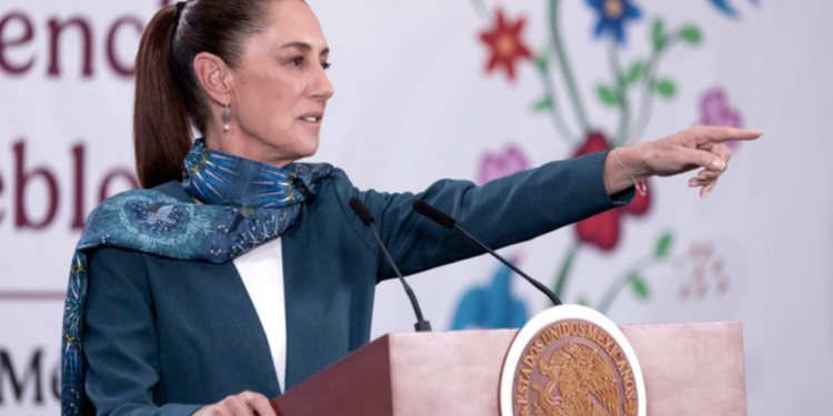 Sheinbaum presume caída histórica de homicidios en México