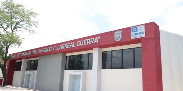 Con infraestructura deportiva, gobierno de Américo fortalece educación en Tamaulipas