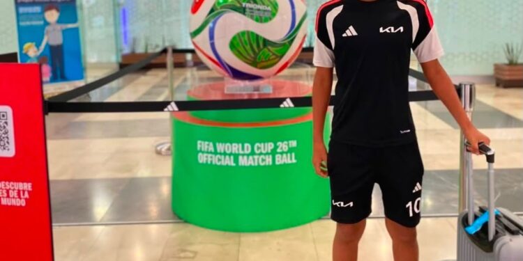 Conquistan estudiantes de Tamaulipas un lugar en la inauguración de la Copa Mundial de la FIFA 2026