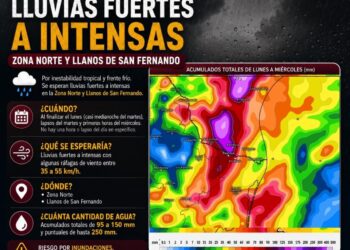 Protección Civil alerta por lluvias intensas durante la noche y madrugada en Tamaulipas