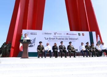 Américo inaugura “La Gran Fuerza de México” en Matamoros