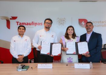 Consolidan SEDENER y Eservices alianza en favor del sector petrolífero en Tamaulipas