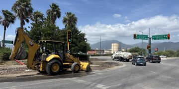 Realiza gobierno de Américo adecuaciones viales en la capital para mejorar fluidez vehicular