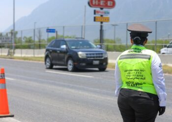 Refuerzan vigilancia vial en Carretera Nacional