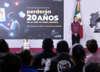 Sheinbaum pide a familias proteger a menores del uso excesivo de redes sociales