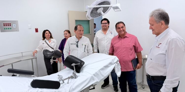 Supervisa secretario de Salud el nuevo Hospital General de Madero IMSS Bienestar para próxima inauguración