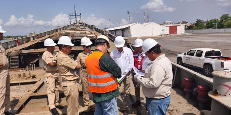 Avanza incorporación del ex-buque Otomí al Sistema Arrecifal Artificial de Tamaulipas