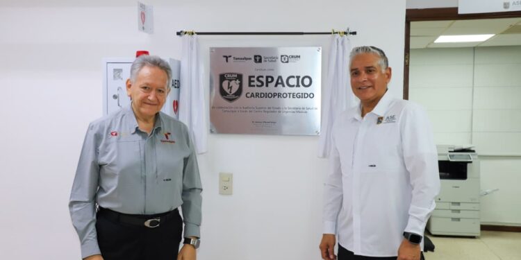 Certifica la SST a la Auditoría Superior del Estado como “Edificio Cardioprotegido”