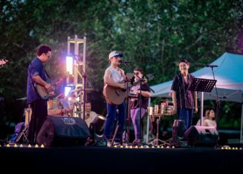 Jóvenes conquistan la “Noche Bohemia” en Tamatán