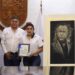 San Pedro recibe retrato de Mauricio Fernández desde Guerrero