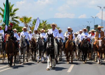 Tamaulipas cabalga unido por la soberanía y la transformación de México