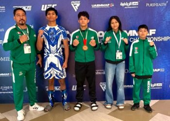Tamaulipas sube al podio mundial de MMA con bronce en Abu Dabi