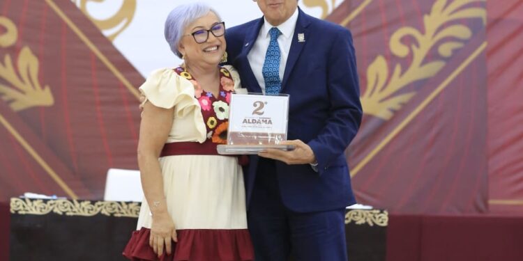 En Aldama, anuncia Américo 250 Viviendas para el Bienestar y rehabilitación del camino La Azufrosa-El Nacimiento