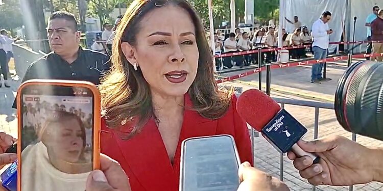 Tania Contreras confía en proceso electoral pacífico en Tamaulipas