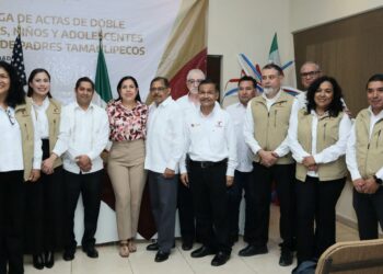 Brinda Tamaulipas certeza jurídica a niñas, niños y adolescentes con doble nacionalidad en El Mante