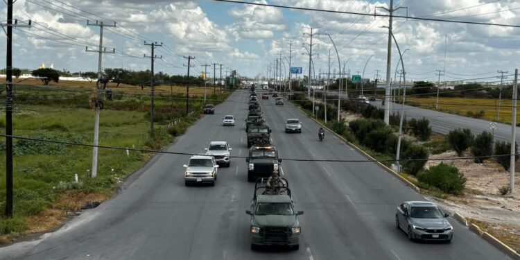 Despliegan 450 militares en Matamoros tras detención de mando de Los Ciclones