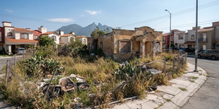 Multarán a dueños de lotes baldíos y casas abandonadas en Nuevo León