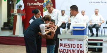 Pone en marcha Américo Campaña Estatal de Vacunación 2026